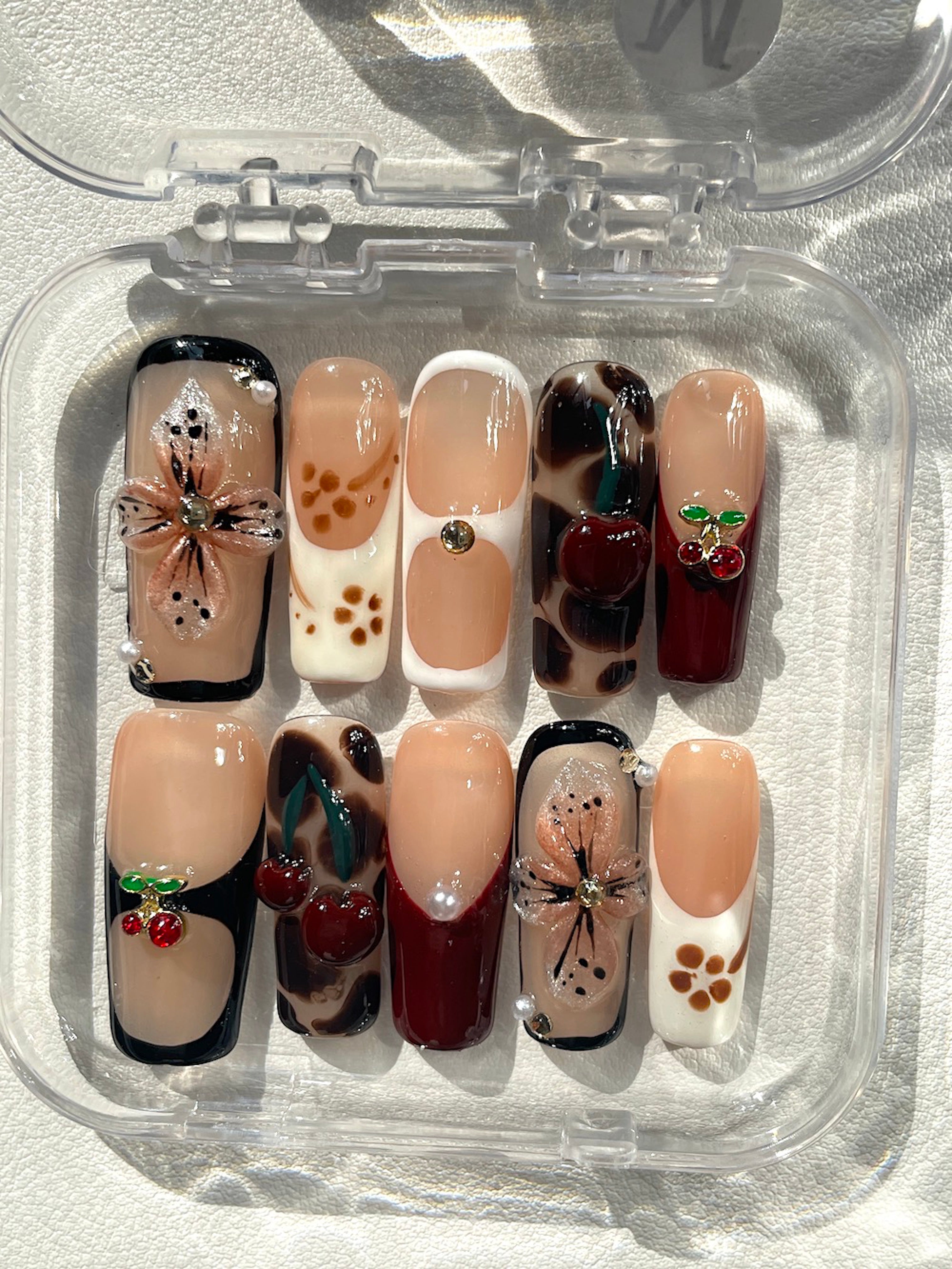 Autumn Charm Press-Ons