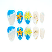 Coastal Oasis Press-On Nails