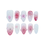 Ethereal Romance Bloom Nails