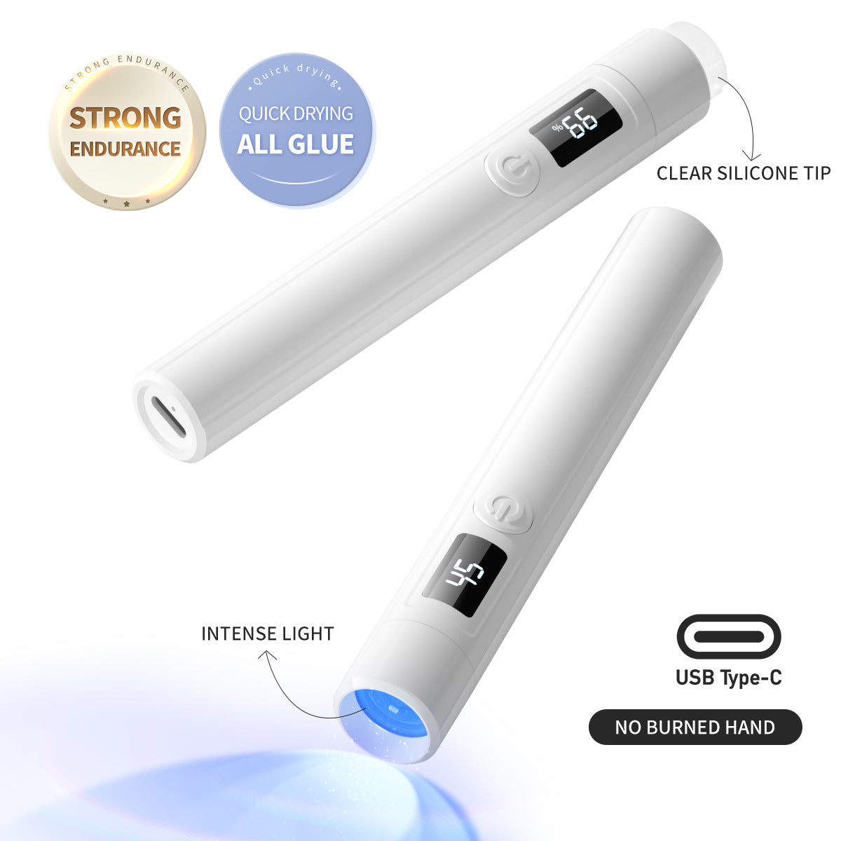 UV Quick-Dry Handheld Lamp for Efficient Nail Adhesion