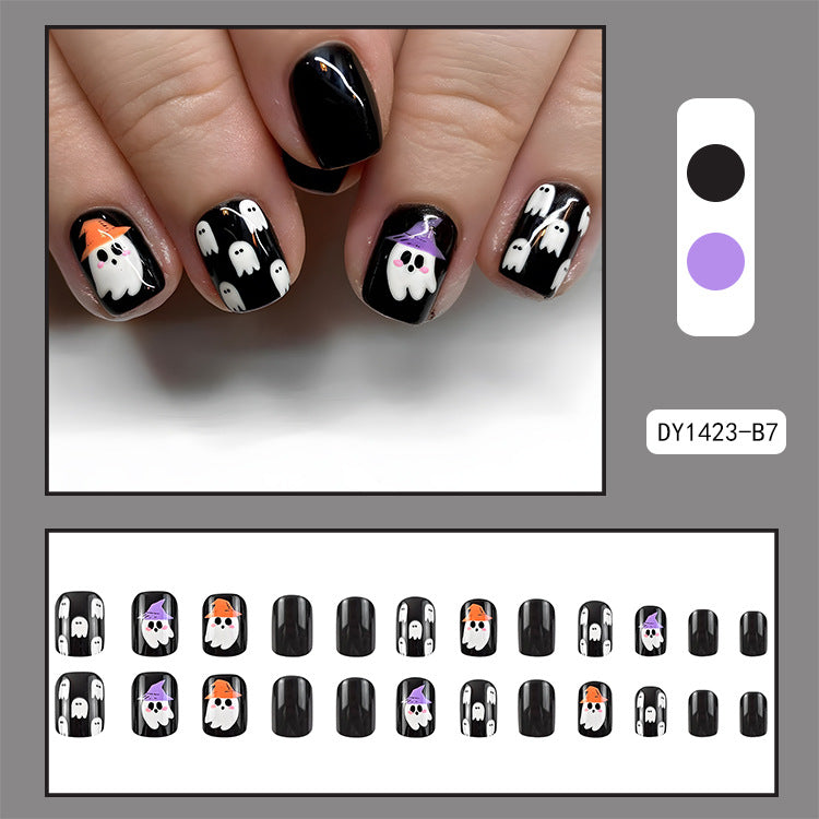 Halloween Spider Press-On Nails