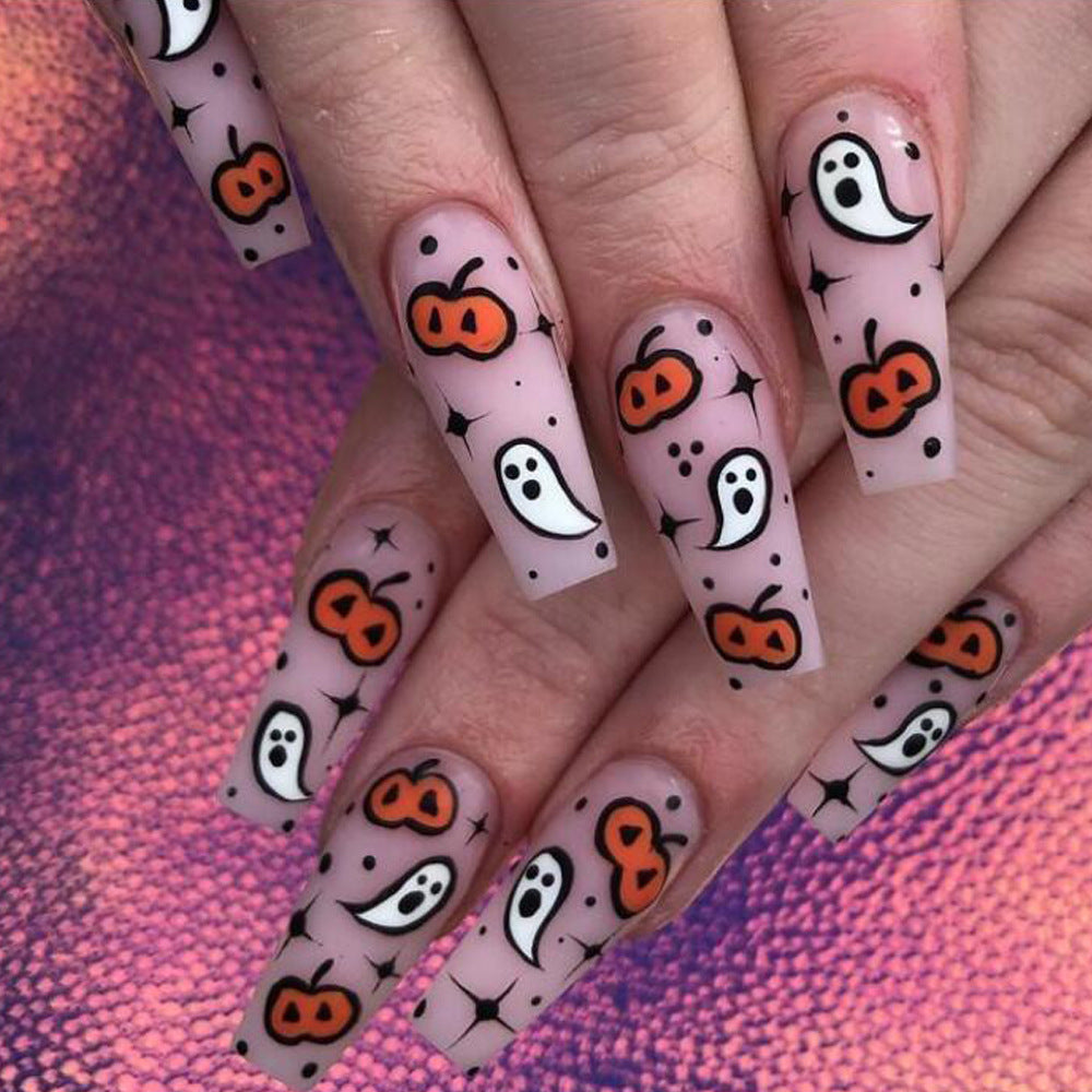 Halloween Spider Press-On Nails