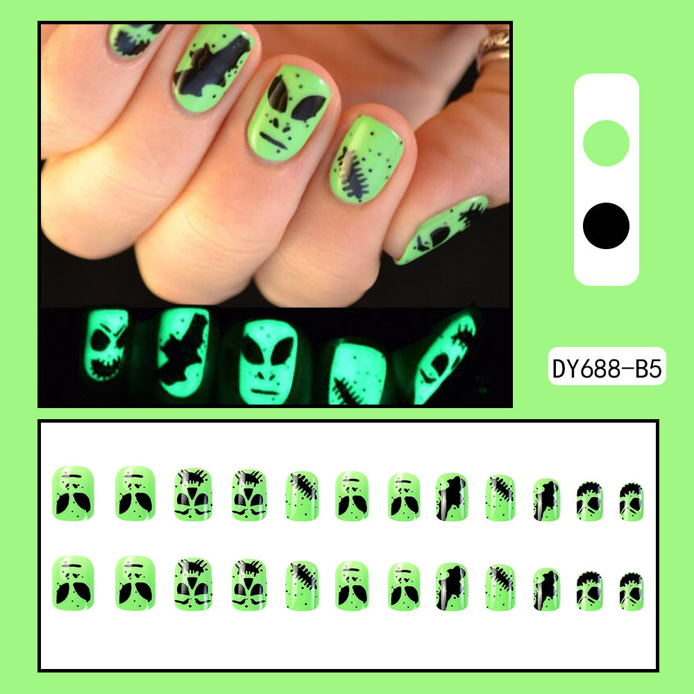 Halloween Spider Press-On Nails