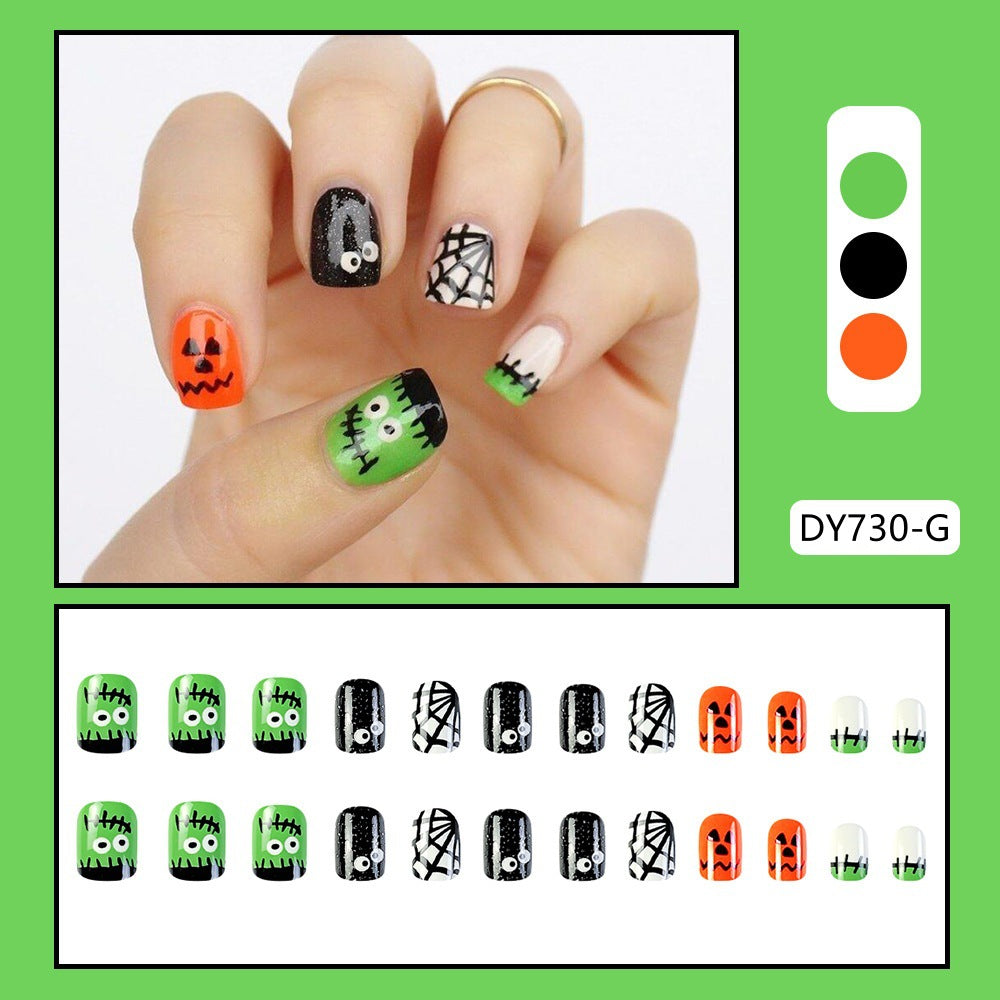 Halloween Spider Press-On Nails