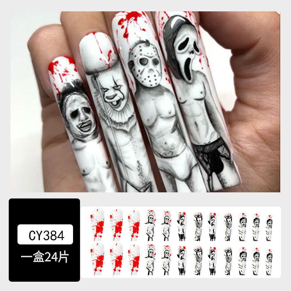 Halloween Spider Press-On Nails