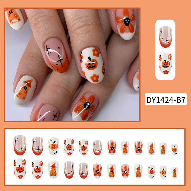 Halloween Spider Press-On Nails