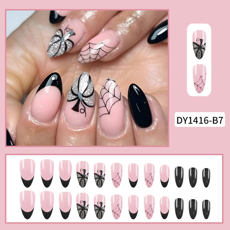 Halloween Spider Press-On Nails