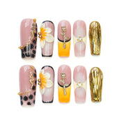 Dark Academia Wings Nails