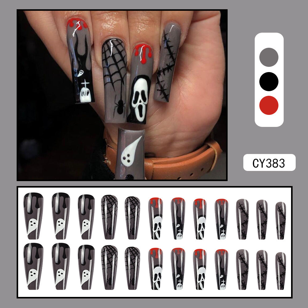 Halloween Spider Press-On Nails