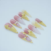 Sunny Stiletto Nails