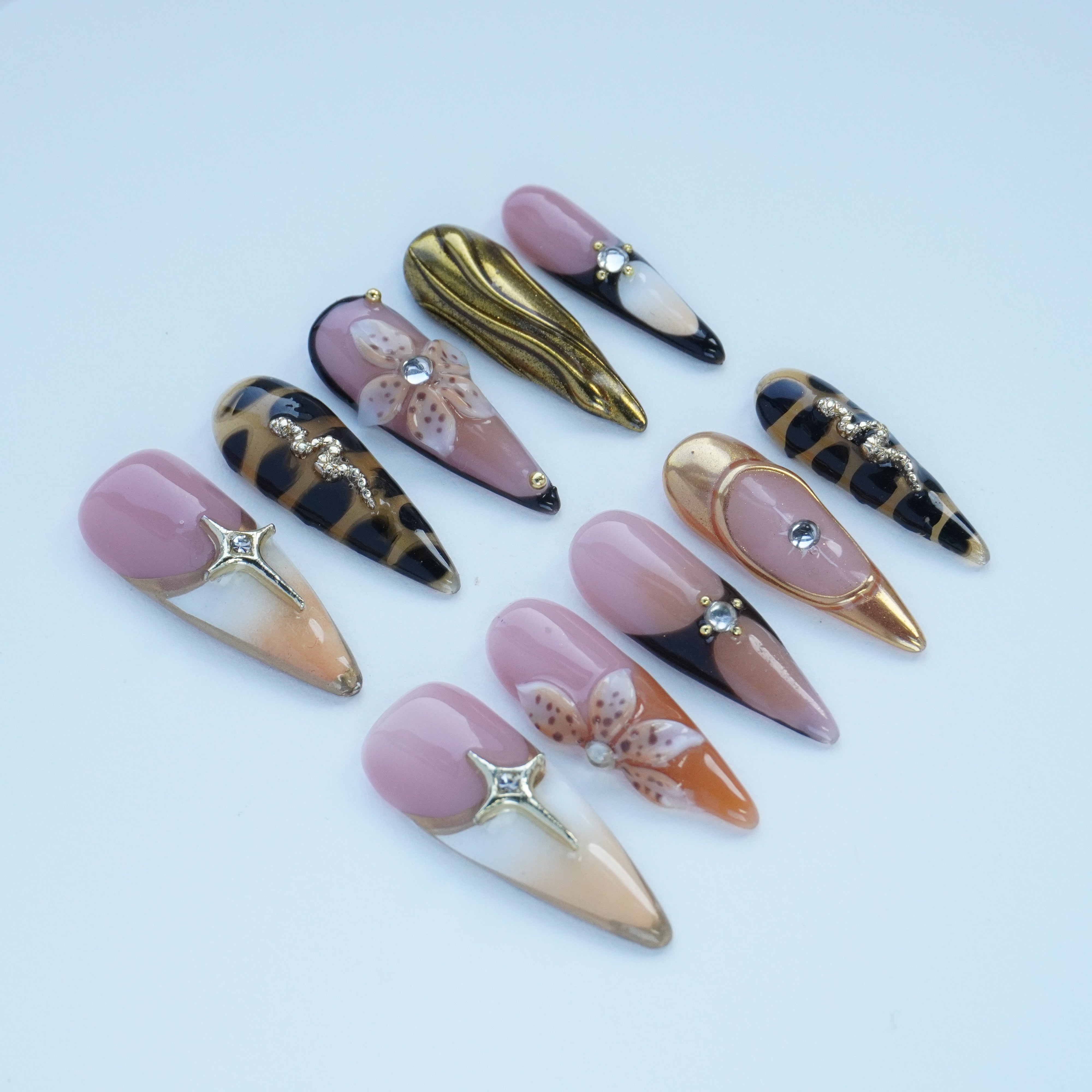 Opulent Autumn Nails