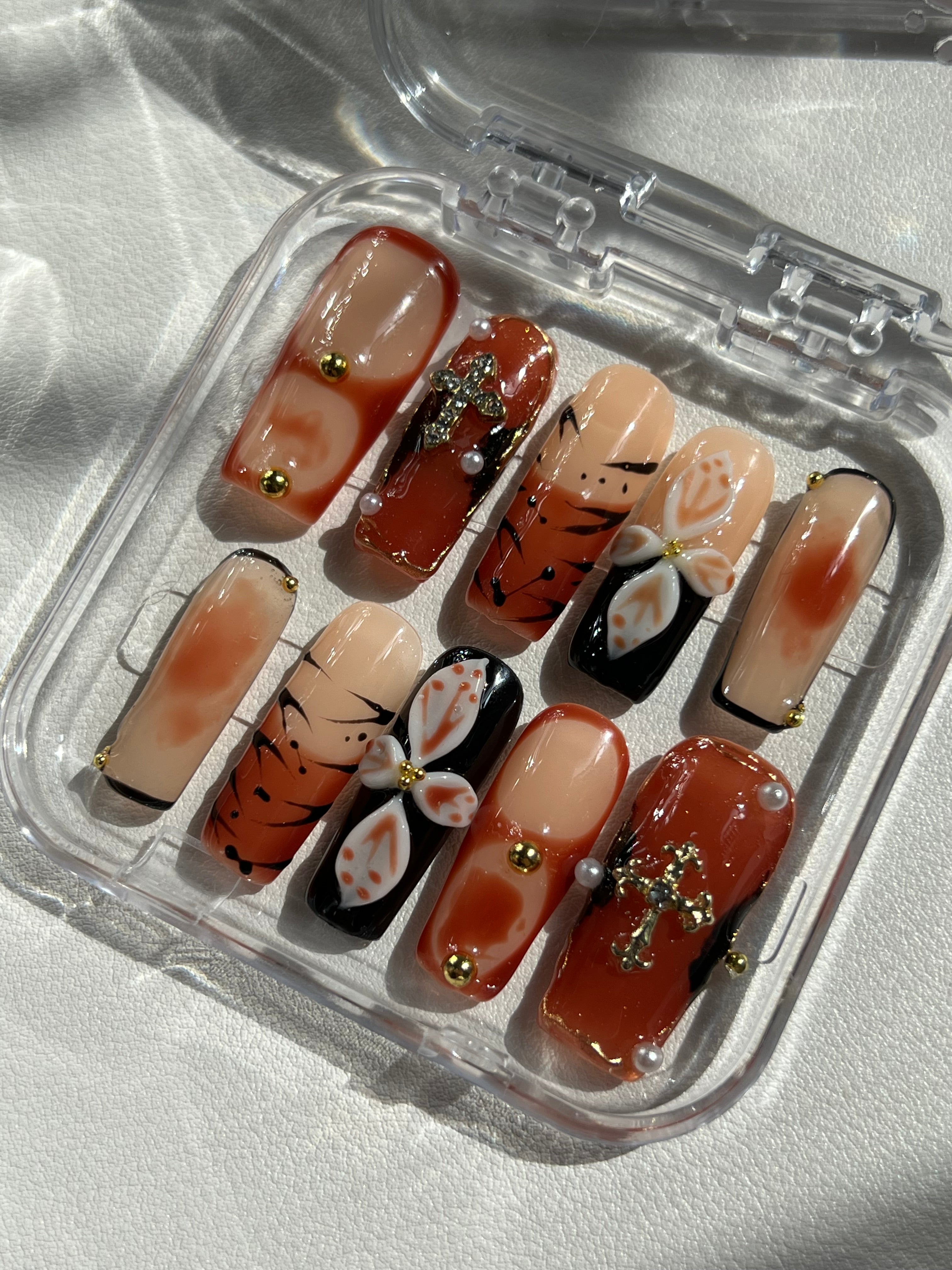 Artistic Terracotta Nails