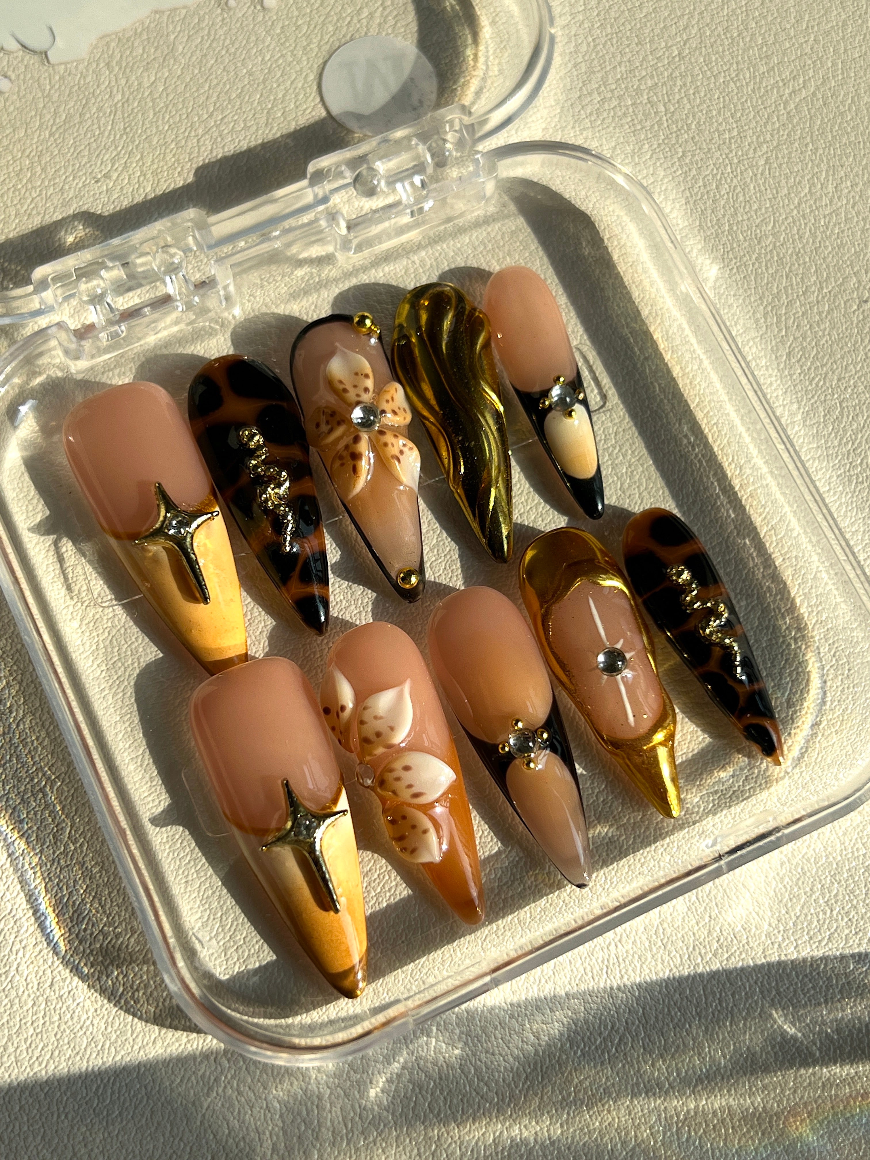 Opulent Autumn Nails