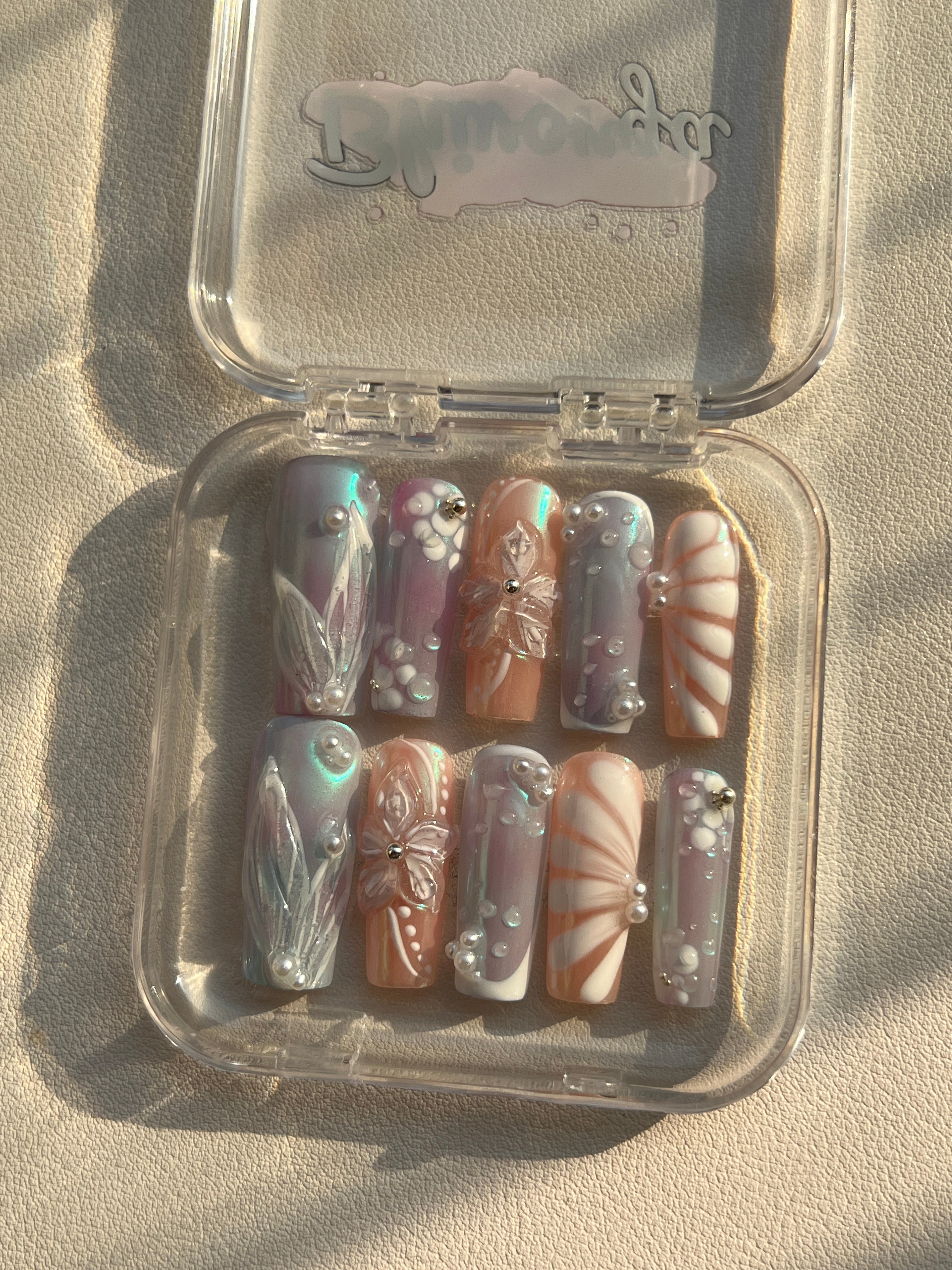 Ethereal Fantasy Garden Nails42