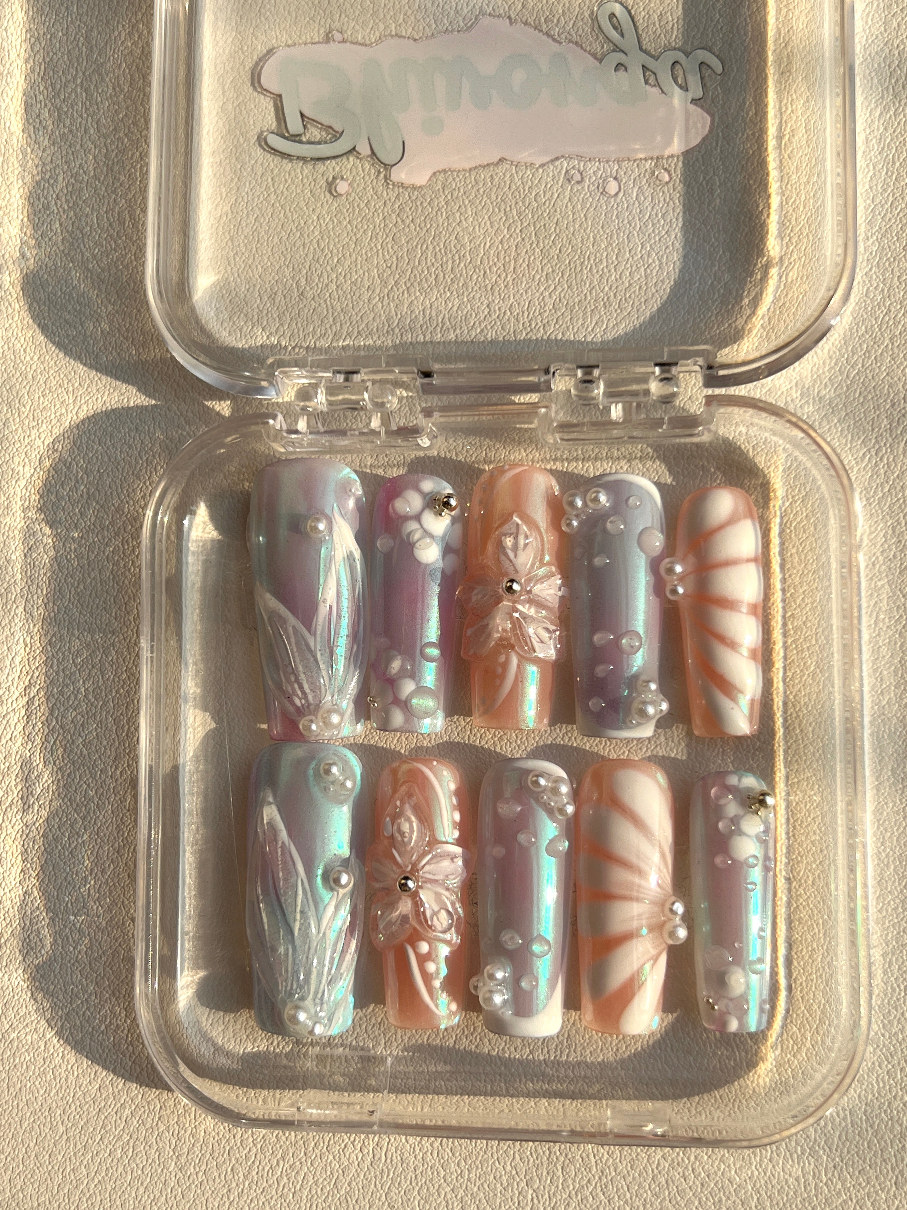 Ethereal Fantasy Garden Nails42