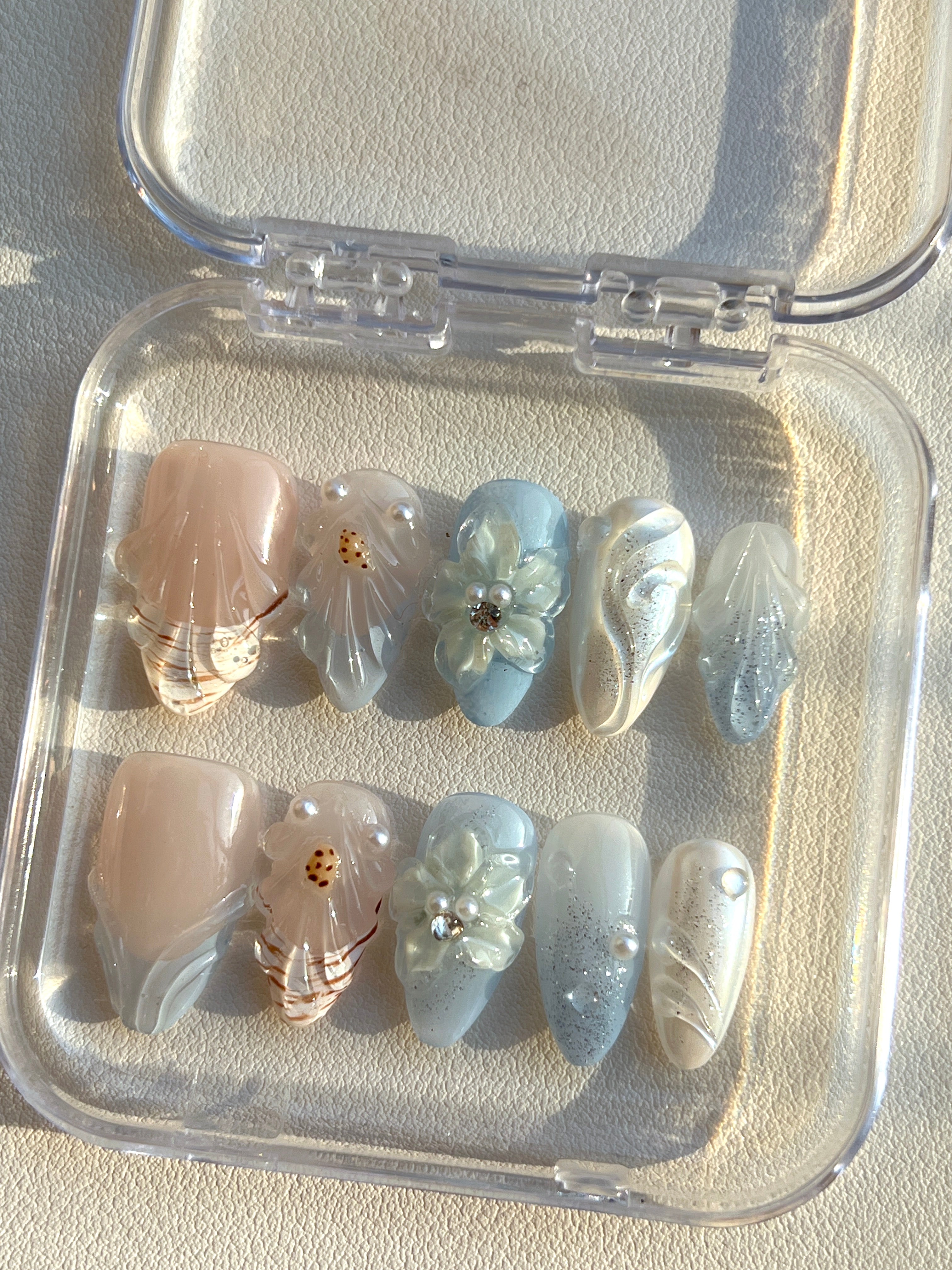 Ethereal Blossom Dream Nails