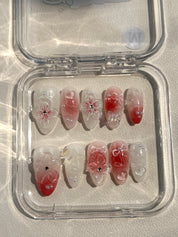 Ethereal Romance Bloom Nails