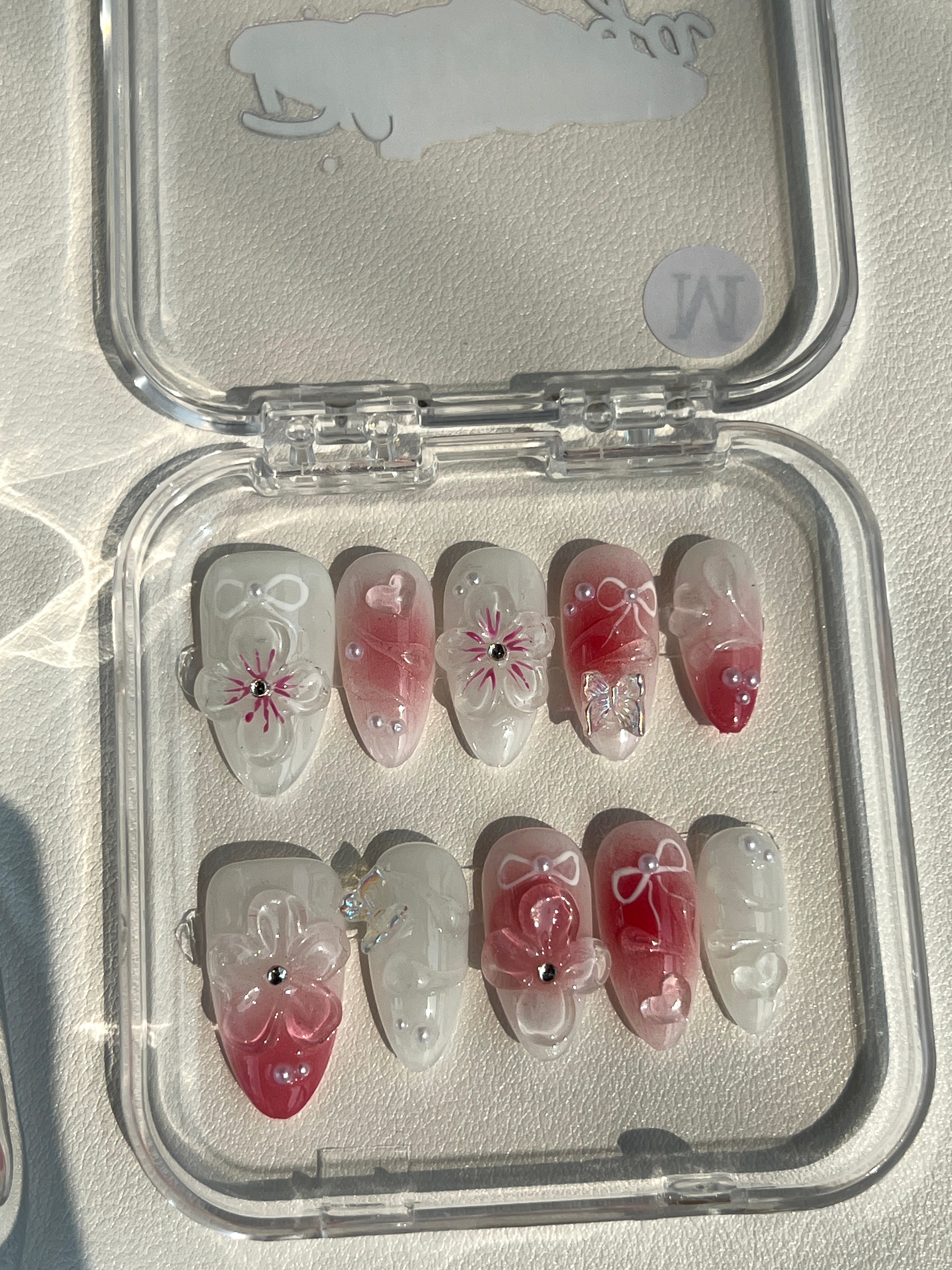 Ethereal Romance Bloom Nails
