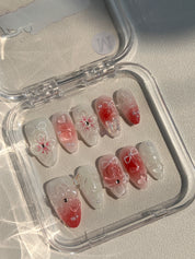 Ethereal Romance Bloom Nails