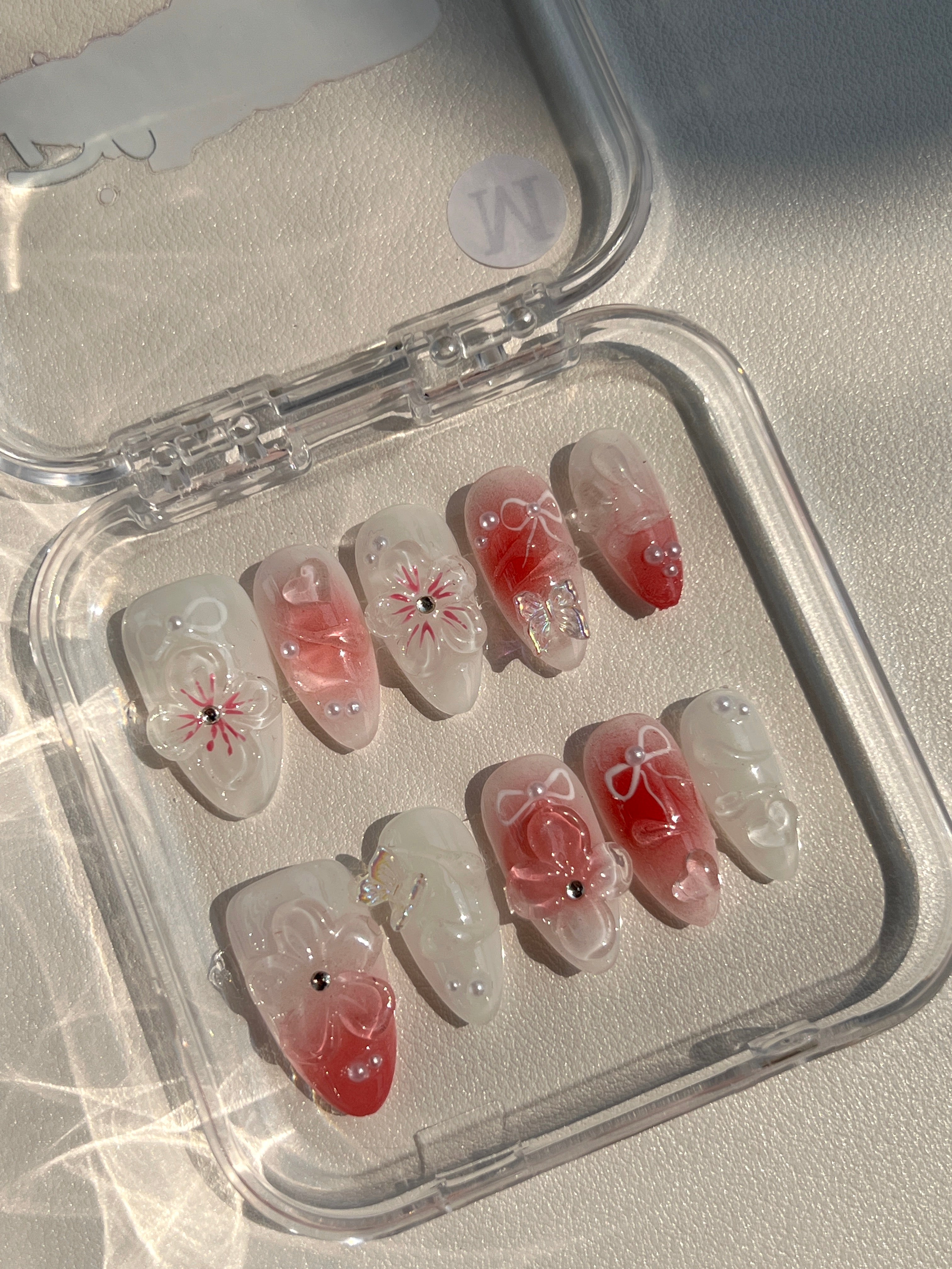 Ethereal Romance Bloom Nails