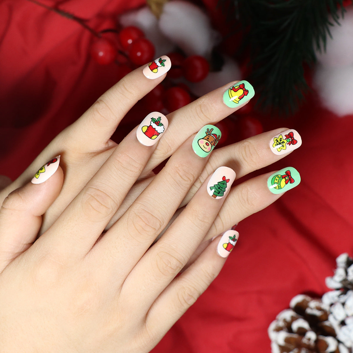 Christmas Kids Nail