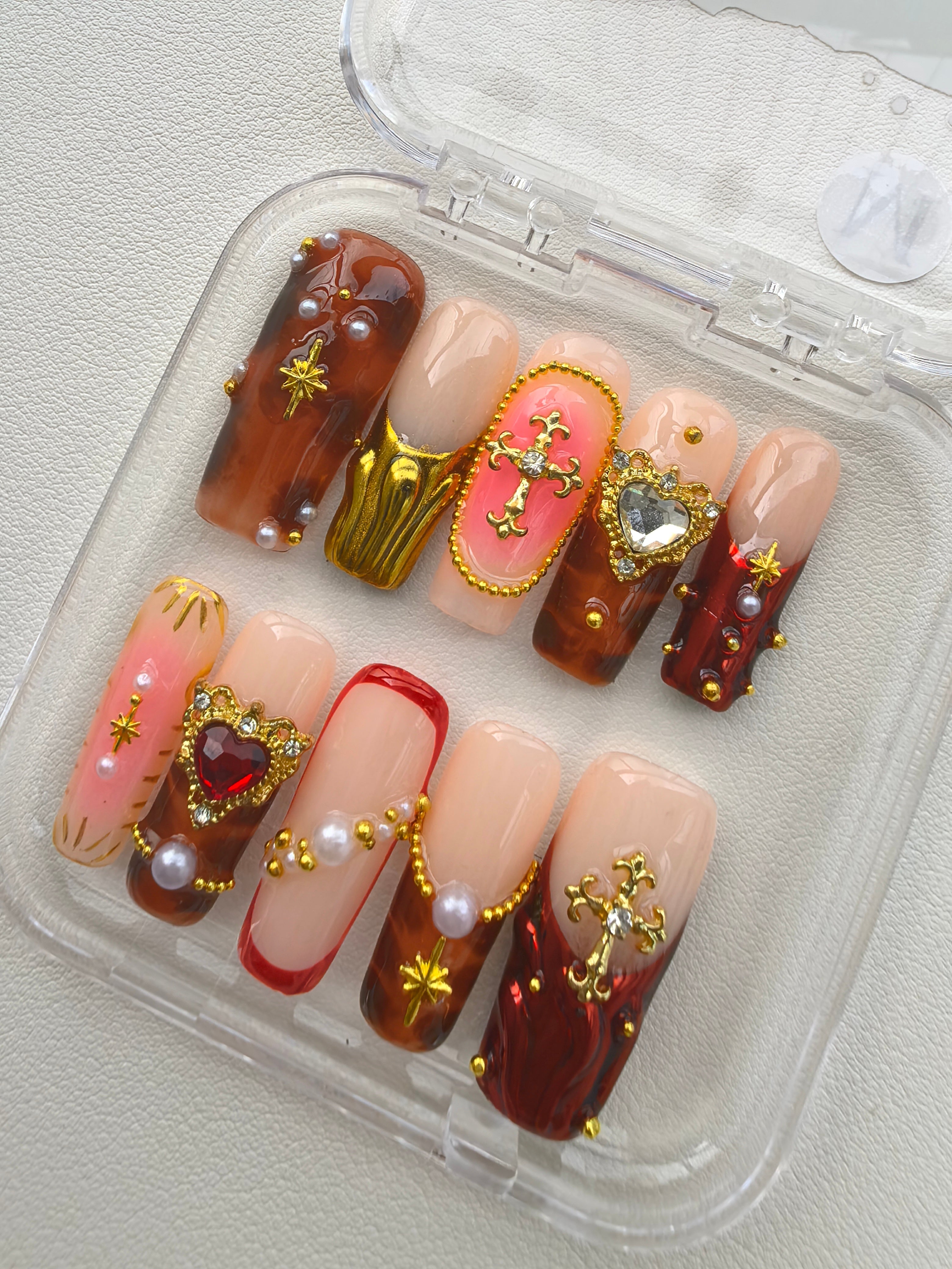 Baroque Royalty Press-On Nails
