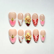 Almond powder flower