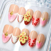 Almond powder flower