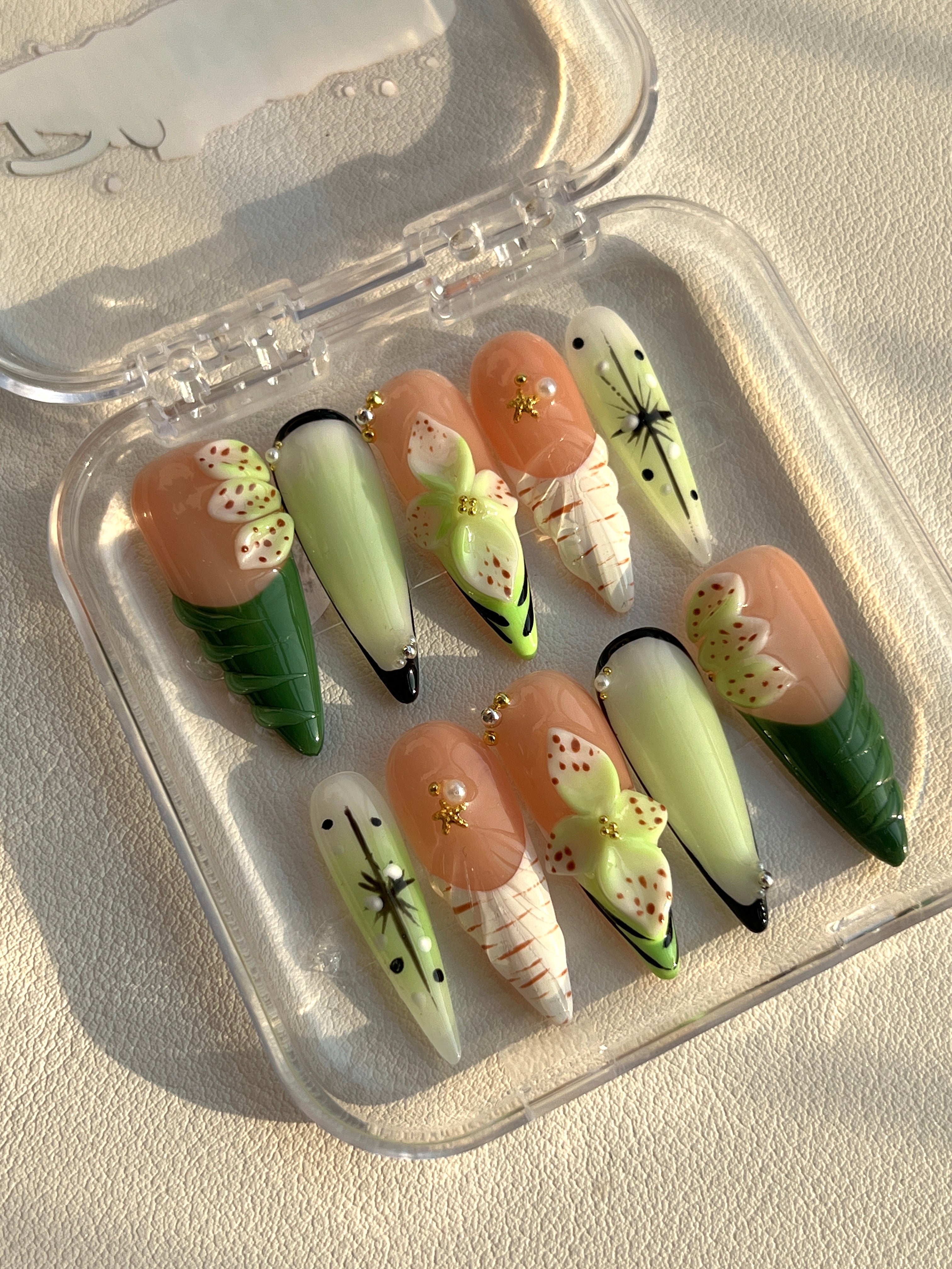 Summer Fruit Harvest Nails