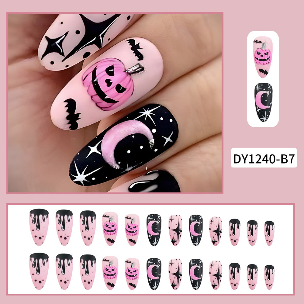 Halloween Spider Press-On Nails