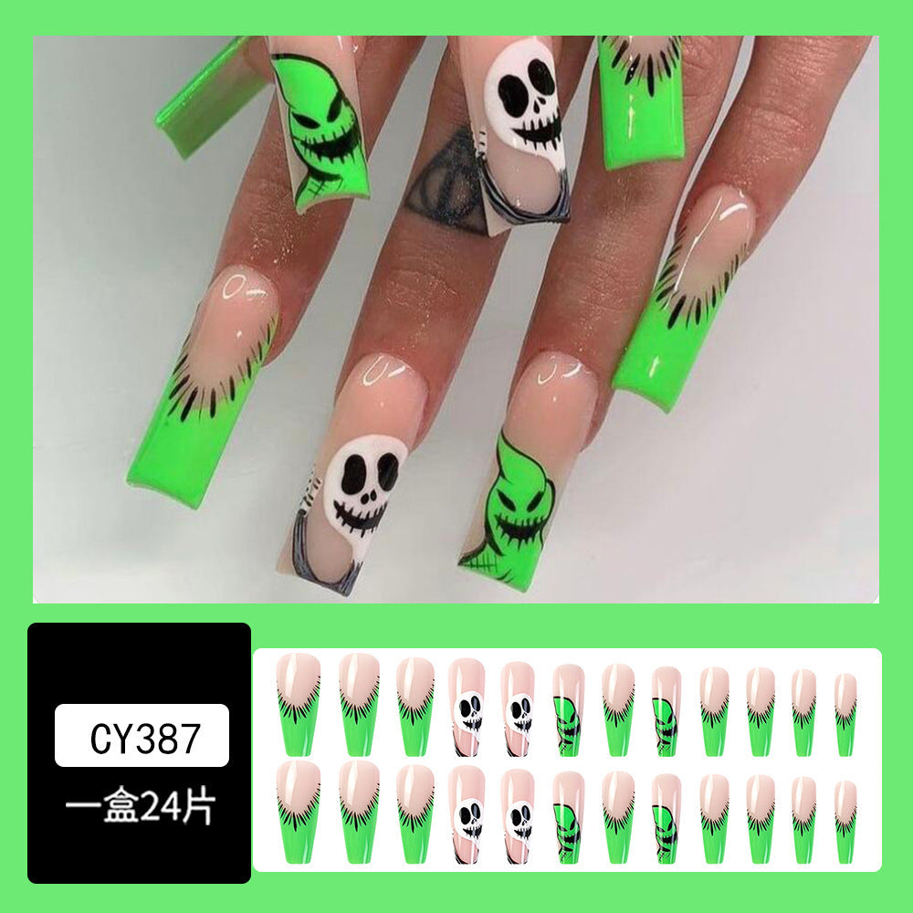 Halloween Spider Press-On Nails