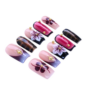 Floral - Fusion Elegance Press - On Nails