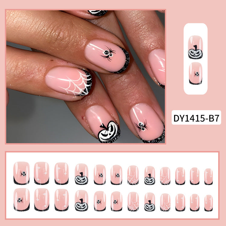 Halloween Spider Press-On Nails