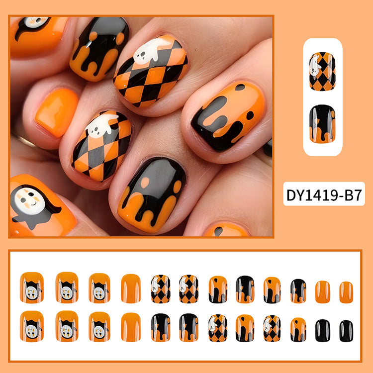 Halloween Spider Press-On Nails