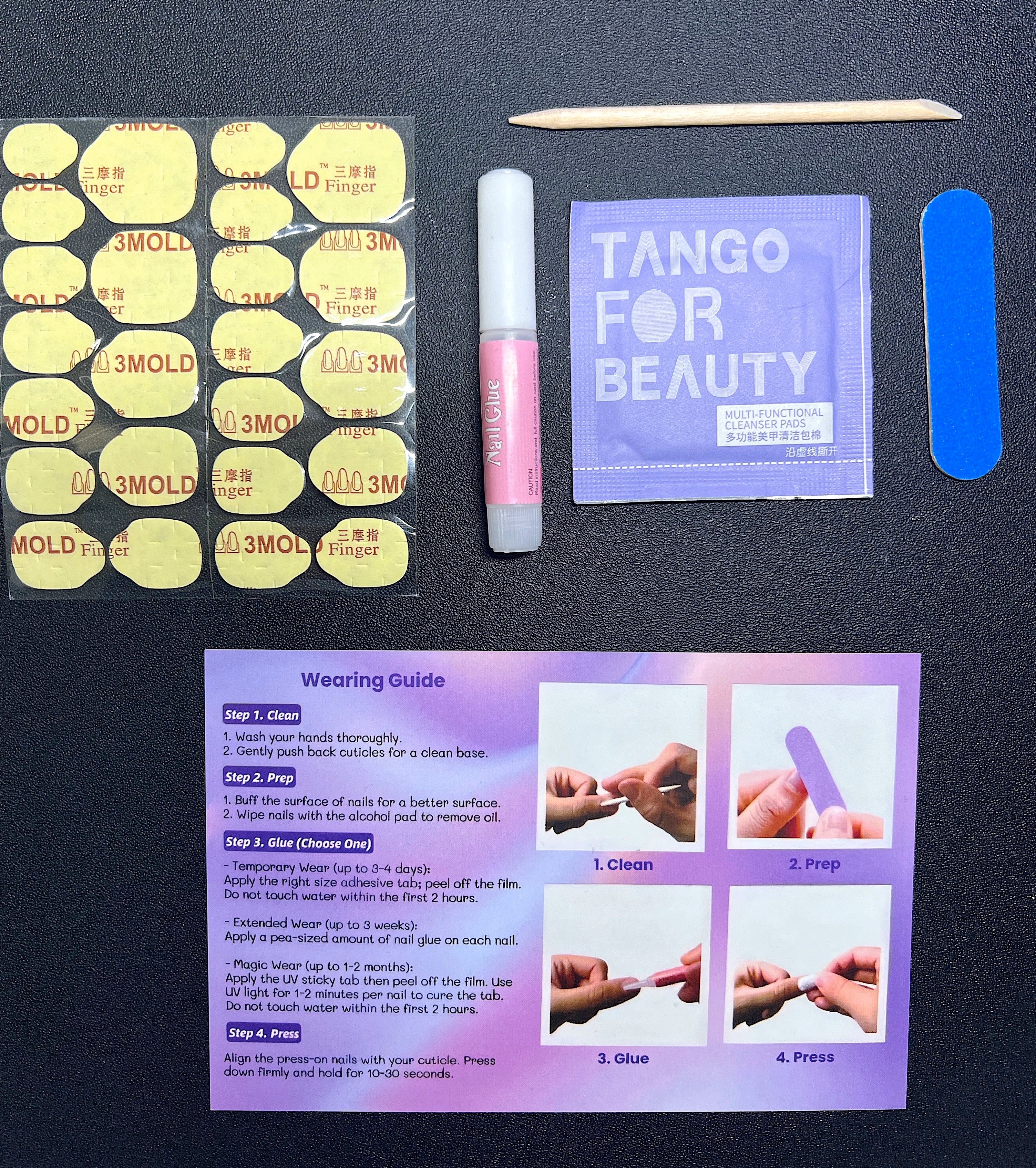 Fuchsia Blossom Nails