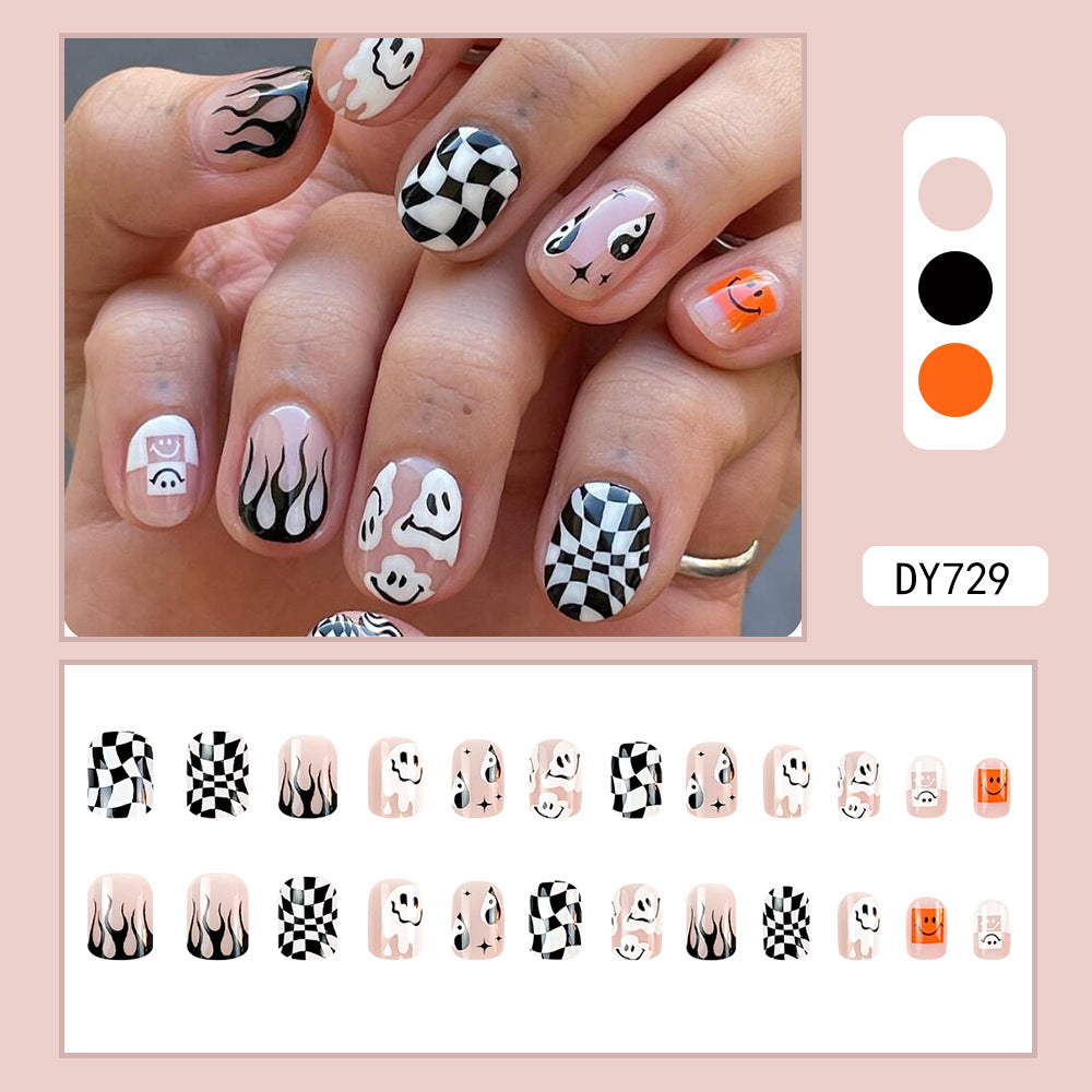 Halloween Spider Press-On Nails