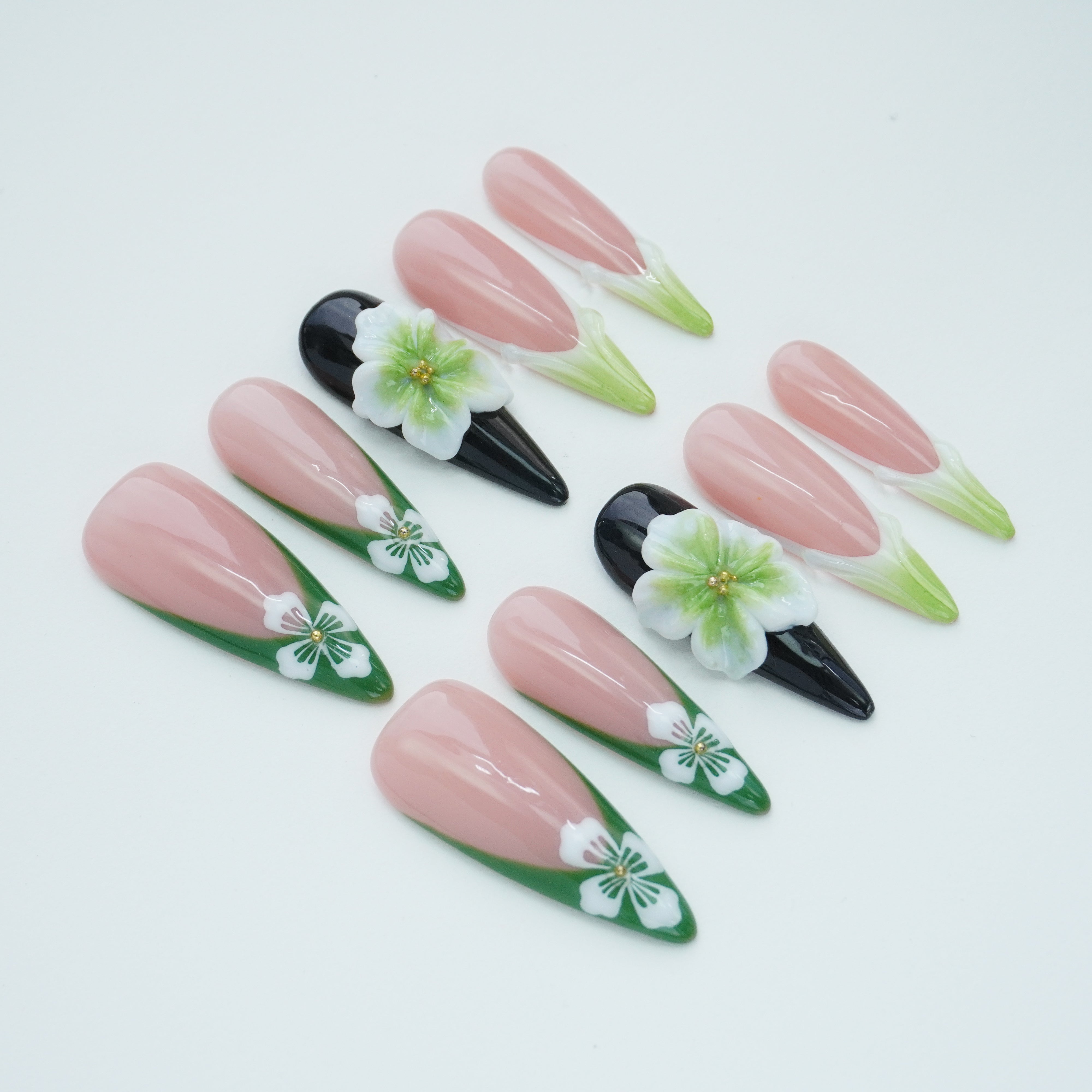 Blossom - Kissed Elegance Press - On Nails