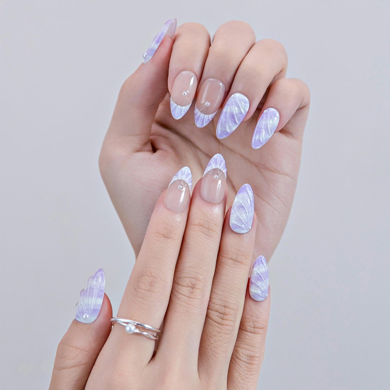 Ethereal Ocean Whisper Nails