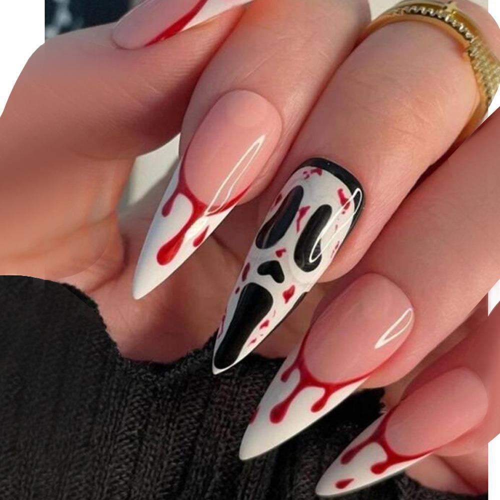 Halloween Spider Press-On Nails