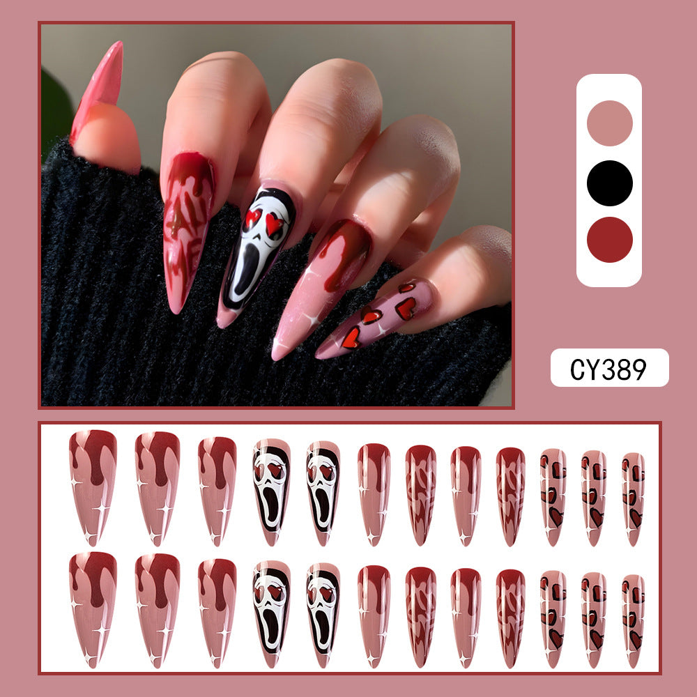 Halloween Spider Press-On Nails