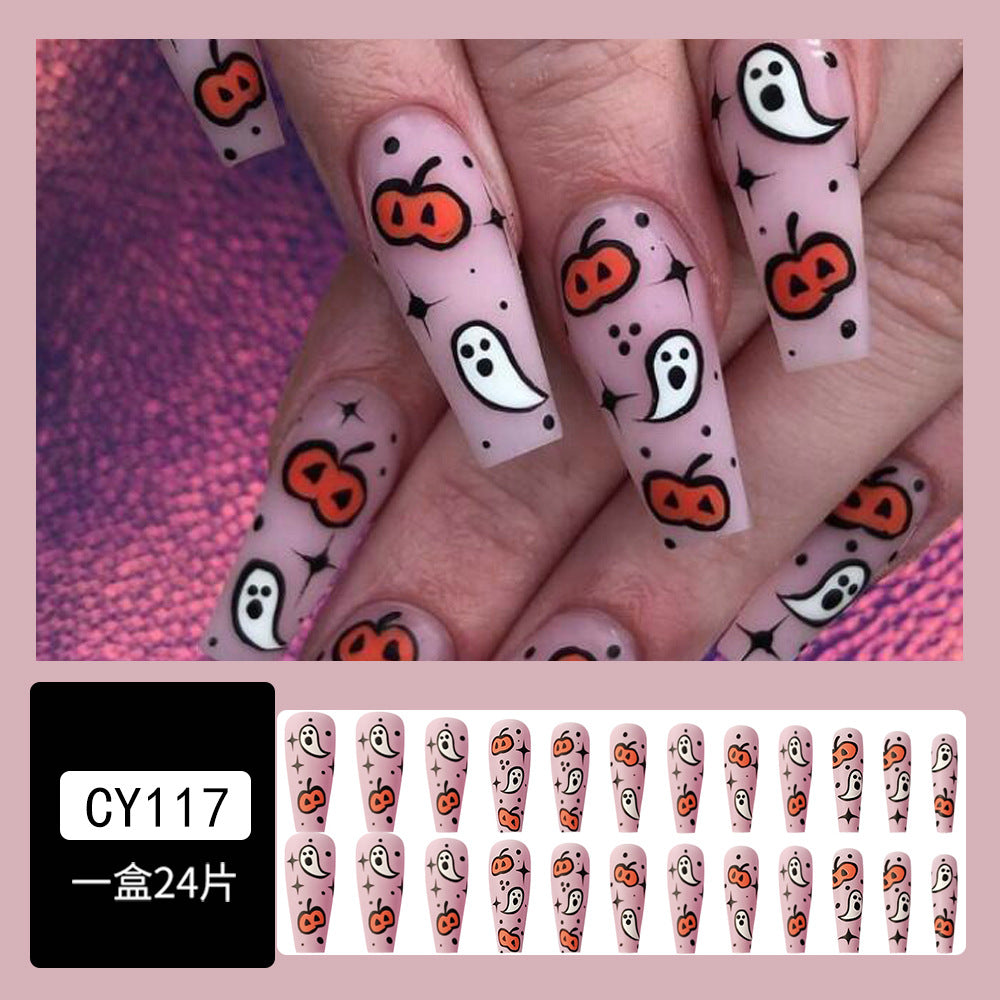 Halloween Spider Press-On Nails